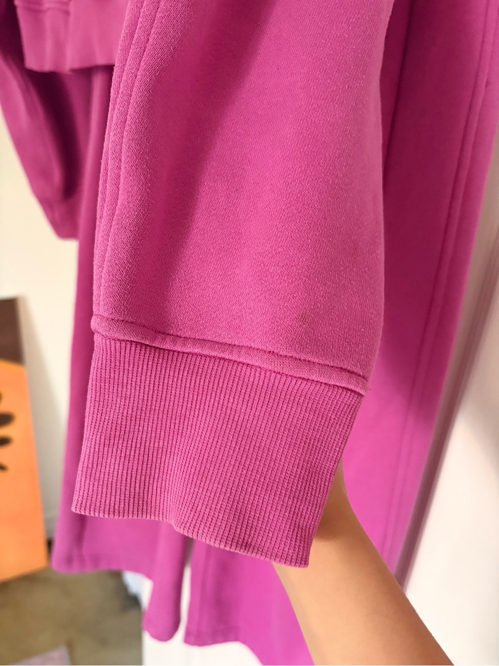 Lululemon Scuba Hoodie & Wide Leg Pants Pow Pink Set - Picture 6 of 8